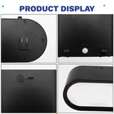 Keychain Hanger Rechargeable LED Auto-Sensing Garage Keychain For Wall Keys Rack Key Holder Car Keys Display