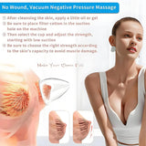 Breast Enhancement Vacuum Therapy Machine BBL Enlarge for and Butt Lifting with 21cm Cups 3 Pairs of Cups and 3 Pumps Cupping