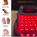 Red Light Therapy Slippers for Foot Pain Relief Joint Arthritis Swollen Feet Wireless Infrared Therapy Shoes Portable Home Use