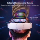 VR Headwear Accessories Adjustable Head-Mounted Device For Mate Quest 3/3S VR Headwear Accessories
