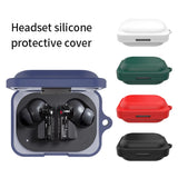 Silicone Soft Protective Cover Anti Drop Earbuds Charging Case Skin Cover with Carabiner for Nothing Ear (a) Wireless Headphones