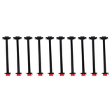 10X 90 Degree Pci-E Pci Express 1X To 1X Slot Riser Card Converter Extender Ribbon Adapter Extension Cable Pci-E X1