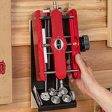 2 in 1 Punch Locator for Drill Bit Precision Mortising Jig and Loose Tenon Joinery Jig
