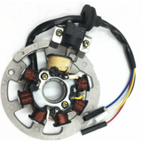 New 5 Wire 7-Coil Stator Magneto Coil For 2-Stroke Engine For 2T 49Cc 50Cc 90CC 1PE40QMB JOG Minarelli Scooter Quad ATV