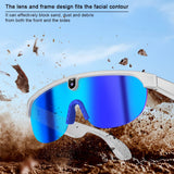 1Pc AI Smart Cycling Glasses Men 800W Camera Video with Translation Sunglasses Call Music HD Color Change Sports Glasses