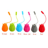 20pcs Silicone Tea Infusers Creative Owl Reusable Tea Strainer Ball