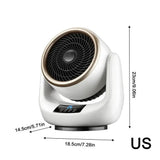 2000w Fan Heater Home Indoor 3 Modes Adjustable 1-12 Hours Timer Fast Heating Indoor Space Portable Heater