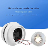 B59B-Roof Fan 12V For RV Caravan Ceiling Quiet Air Ventilation Cooling Grille Exhaust Fan For Campers Motorhome Travel Trailer V