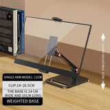 New Expandable Monitor Desk Holder 360° Swivel Adjustable Tablet Stand Foldable Tablet Bracket for 12-17in