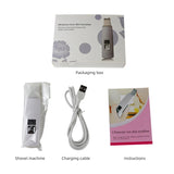 Ultrasonic Skin Scrubber Blackhead Remover Facial Cleanser Peeling Shovel Face Lifting Tool EMS Spatula Deep Cleansing