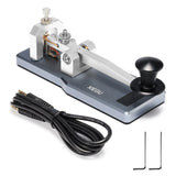 New xiegu VK-5 Mini Shortwave Radio Aluminum Alloy Automatic CW Electric Key 3.5mm
