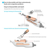 Non Invasive Nanoasia Mesotherapy High Pressure Oxygen Facial Injection Water Injector Wrinkles Facial Hydra Moisturizing