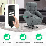 Electric Sofa Remote Replacement, 5 Pin 4 Button Power Recliner Remote Replacement for OKIN LIMOSS Pride Golden Berkline LZB