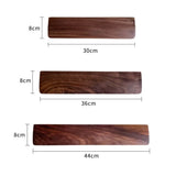 New Wooden Keyboard Wrist Rest Ergonomic Stain Resistant Rest Palm Pad for 60/87/104 Keys Walnut Wood Mechanical Keyboard Pad