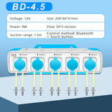 Four-Head Titration Pump New WIFI DOSER 3.13.4 Operable with Mobile Phone 220v Plastic Aquarium Accessories
