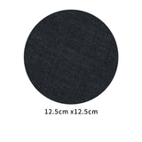 100pcs Denim Patches for Jean Clothing DIY Fabric Iron On Patches Appliques Repair Jeans Pants Elbow Knee Apparel