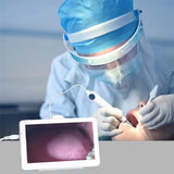 10 Inch HD Screen ENT Endoscope 3.9mm Camera Otoscope for Ear Nose Throat Inspection With Rechargeable Battery