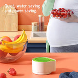 Capsule Shape Fruit Vegetable Washing Machine Household Food Purifier Cleaner ABS Eco-Friendly Kitchen Tool