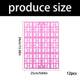 2025 New 12pack Breathable Comfortable Pet Foot Pad for Small Animals Nonslip Surfaces