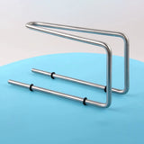 Stainless Steel U-Shaped Tool Holder Rack for Pliers & Screwdrivers – Eyeglass Repair Tool Organizer