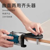 Woodworking Edge Trimmer Manual Edge Banding Scraper Curved Straight Cutter Pneumatic End Cutting Tool for Furniture Edge Repair