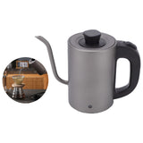 0.8L Gooseneck Electric Kettle 600W Pour Over Kettle for Coffee Tea Boil Dry Guard Fast Hot Water Boiler EU Plug 220V