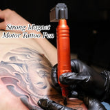 Professional Tattoo Machine Women Portable Tattoos Pen Equipment Full Kit Tattoos Machines Wireless Tattoo Battery Equipments