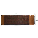 Far Infrared Heating Mat with Germanium Tourmaline Stones Therapy Pad for Back Pain Relief Body Warmth Relaxation Home Use