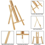 6Pcs 16 Inch Wood Easels,Easel Stand For Painting Canvases,Tabletop Display Easel,Painting Easel, Kids Student Eas