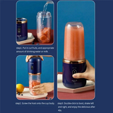 Household Fruit Juicer Blender Mini Juice Blender USB Charging Juicer Suitable For Kitchen Juicer Portable Juice Blender