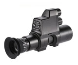 4X Zoom High Definition Night Vision Monocular Video Camera Device with Crosshair Attach for Night Hunting IR Digital Scope