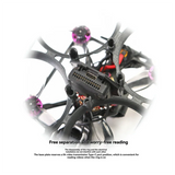 2.5Inch FPV Frame Kit Super Shock Absorption Compatible With Air Unit O3/O4 Pro VTX Drone Parts