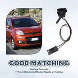 Exclusive New Replacement Windshield Washer Nozzle Jet With Heating 735316329 46765851 For FAIT STILO 2001-2007 Alfa Romeo 147 W