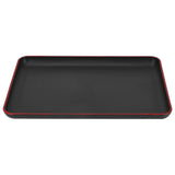 Japanese Style Rectangular Plastic Tray Food Serving Tray for Restaurant Home Hotel