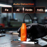 Digital Paint Thickness Gauge Built-in Bluetooth 0.0-9900μm Fe/Al/Zi Putty Car Paint Coating Thickness Tester LCD Screen