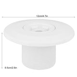 360 degree Rotatable Swimming Pool SPA Jet Massage Nozzle Pool Wall Return Fitting 2in