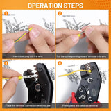 944Pcs Pin Connector Kit,Car Electrical Wire Connectors Terminal Pins,21Type Non-Insulated Plug,Removal Male Female Crimp Pins