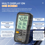 LODESTAR LD673PV Solar MPPT Meter1000/2000W Photovoltaic Panel Tester for Maximum Power Point Tracking Peak Open Circuit Voltage