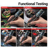 ANENG GN703 Smart Tweezers LCR Meter Professional SMD ESR Test Capacitance Resistance Inductance Digital LCR Bridge Calibration