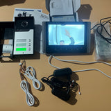 4 wire 7 inch Apartment Building Video Intercom Video Door Bell Camera with 2/3/4 Buttons for Family HD Video Door Phone System