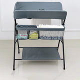 Foldable Portable Baby Diaper Table Newborn Care Table Baby Massage Touch Bath Changing Table