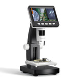 1000X 4.3" LCD Digital Microscope 1080P Coin Microscopio 8 LED Lights USB Magnifier Soldering Repair Video Microscope for Coin