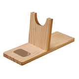 Wooden Hot Glue Holder Universal Tabletop Tools Storage Holder Hot Melt Glue Support Stand Base No Messy for Hobby Professionals
