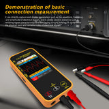 2-in-1 Graphic Digital Multimeter Oscilloscope High-precision Multitester Resistance Voltage Capacitance Hz Continuity Tester
