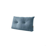 2025 New Oversized Reading Pillow With Storage Pocket Ventilated Ribbed Bed Backrest Pillow For Adults Rest