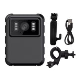 Mini Clip Camera HD 2K Body Mounted Camera Video Audio Body Recorder Small IR Night Vision Police Body Cam Supports 128G TF Card