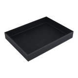 PU Leather Valet Tray Organizer,Catchall Tray Decorative Desktop Storage Organizer Tray For Change, Coin,Key,Phone