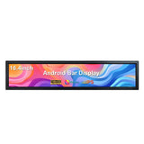 16.4 inch 1366x238 700nits High Brightness Strip Bar IPS LCD Android Monitor