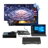 Multimedia Interface Switcher Splitter 4K120Hz Switcher With Remote Low Latency Plug And Play Adapter