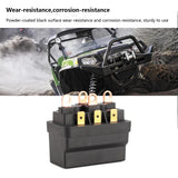 ATV Winch Solenoid Relay Contactor 12V 120A Universal for ATV UTV 4X4 Off-Road Vehicle 4WD Winch UTV Winch Relay